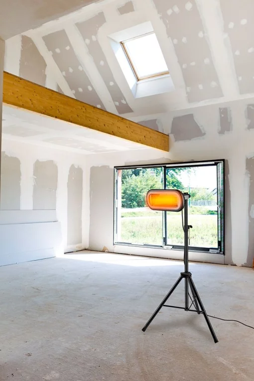 Обігрівач інфрачервоний Neo Tools, 2000Вт, 24м кв, 11.5х46х19см, IP65