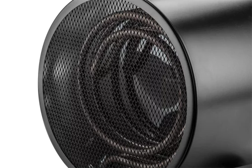 Теплова гармата електрична Neo Tools, 3кВт, 60м2, 291м3/год, нагрів. елемент - нерж. сталь, чорний, 3.05кг