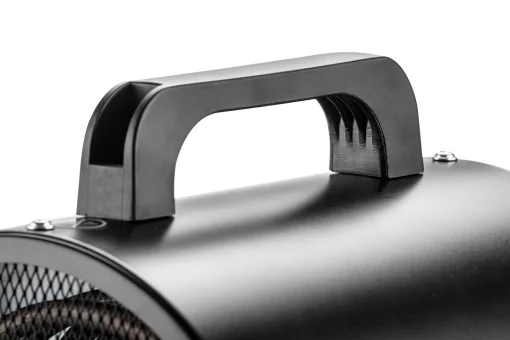 Теплова гармата електрична Neo Tools, 3кВт, 60м2, 291м3/год, нагрів. елемент - нерж. сталь, чорний, 3.05кг