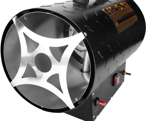 Теплова гармата газова Neo Tools, 50кВт, 500м2, 1000м3/год, чорний, 7.5кг