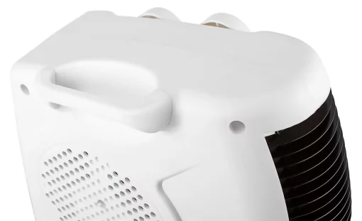 Тепловентилятор електричний Neo Tools, 2кВт, термостат, білий, 1.18кг