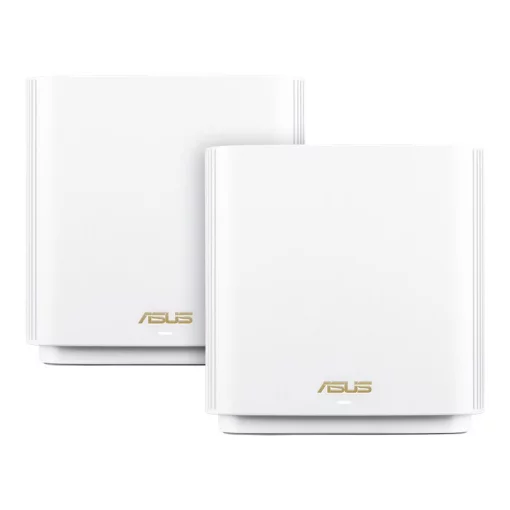 Система WiFi-Mesh ASUS ZenWiFi XT8 v2 AX6600, 3xGE LAN, 1x2.5GE WAN, 1xUSB3.1, 2мод, білий, EU-UK
