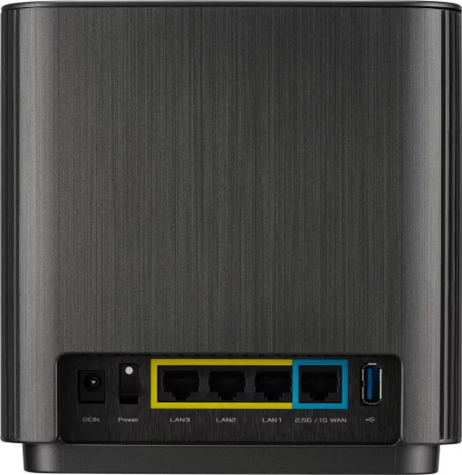 Система WiFi-Mesh ASUS ZenWiFi XT9 AX7800, 3xGE LAN, 1x2.5GE WAN, 1xUSB 3.2, 2 мод, чорний