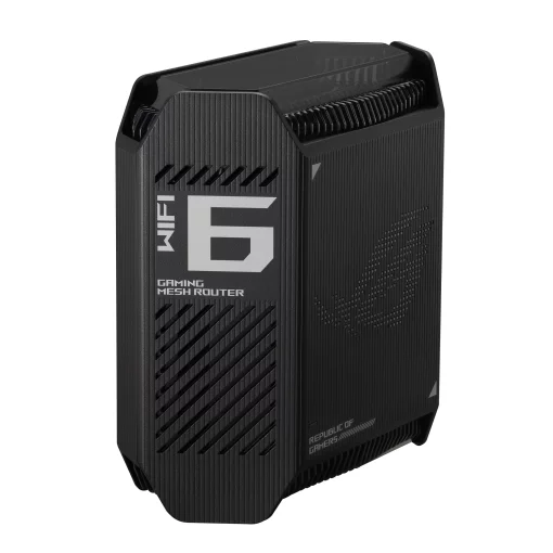 Система WiFi-Mesh ASUS ROG Rapture GT6 AX10000, 3xGE LAN, 1x2.5GE WAN, 1xUSB 3.2, 1мод, чорний