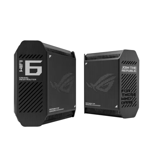 Система WiFi-Mesh ASUS ROG Rapture GT6 AX10000, 3xGE LAN, 1x2.5GE WAN, 1xUSB 3.2, 2мод, чорний