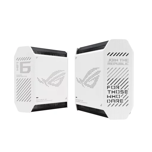 Система WiFi-Mesh ASUS ROG Rapture GT6 AX10000, 3xGE LAN, 1x2.5GE WAN, 1xUSB 3.2, 2мод, білий