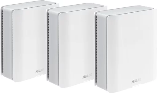 Система WiFi-Mesh ASUS ZenWiFi BT10 BE25000, 1x10GE LAN, 1xGE WAN/LAN, 1x10GE LAN, 1xUSB 3.0, 3мод, білий