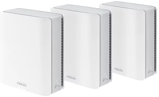 Система WiFi-Mesh ASUS ZenWiFi BT10 BE25000, 1x10GE LAN, 1xGE WAN/LAN, 1x10GE LAN, 1xUSB 3.0, 3мод, білий