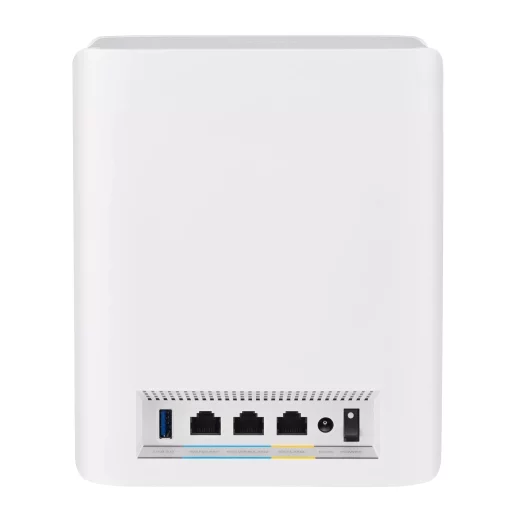 Система WiFi-Mesh ASUS ZenWiFi BT10 BE25000, 1x10GE LAN, 1xGE WAN/LAN, 1x10GE LAN, 1xUSB 3.0, 2мод, білий