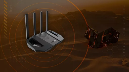 Маршрутизатор ASUS TUF-BE3600 BE3600, 4xGE LAN, 2,5xGE WAN, 1xUSB3.2, MESH