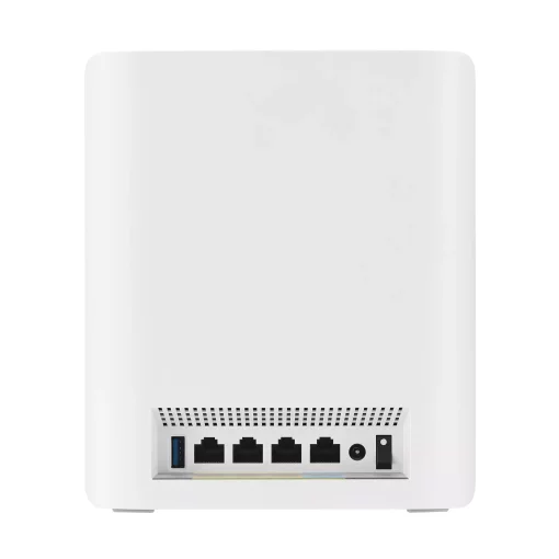 Система WiFi-Mesh ASUS ZenWiFi BT8 BE14000, 1xGE LAN, 1x2.5GE LAN, 1x2.5GE LAN, 1xUSB 3.0, 2мод, білий
