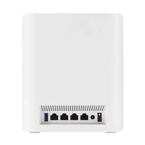 Система WiFi-Mesh ASUS ZenWiFi BT8 BE14000, 1xGE LAN, 1x2.5GE LAN, 1x2.5GE LAN, 1xUSB 3.0, 3мод, білий