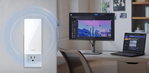 Розширювач покриття WiFi ASUS RP-BE58 AX3000 1xGE LAN, MESH EU-UK