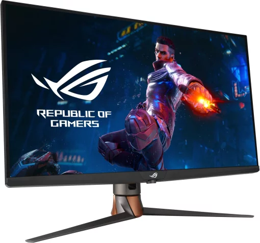 Монітор Asus 32" ROG Swift PG32UQXR 2xHDMI, 2xDP, 2xUSB, IPS, 3840x2160, 160Hz, 1ms, sRGB 160%, FreeSync, HAS, HDR1000
