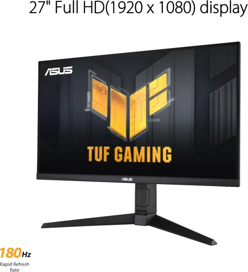Монітор Asus 27" TUF Gaming VG279QL3A 2xHDMI, DP, MM, IPS, 180Hz, 1ms, sRGB 125%, AdaptiveSync, Pivot, HDR400