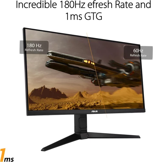 Монітор Asus 27" TUF Gaming VG279QL3A 2xHDMI, DP, MM, IPS, 180Hz, 1ms, sRGB 125%, AdaptiveSync, Pivot, HDR400