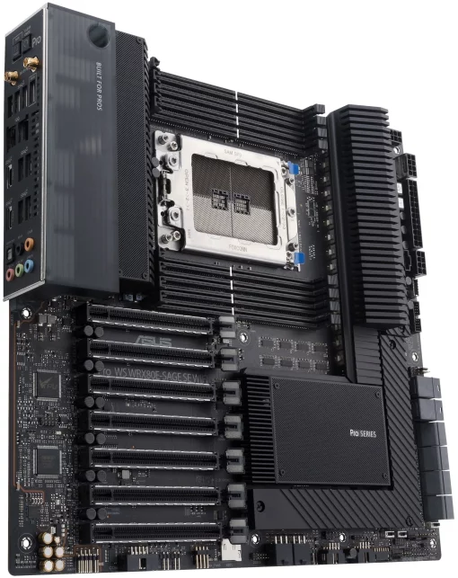Материнська плата серверна ASUS PRO WS WRX80E-SAGE SE WIFI sWRX8 WRX80 8xDDR4 M.2 WiFi BT EATX