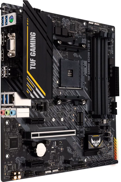 Материнcька плата ASUS TUF GAMING A520M-PLUS II sAM4 A520 4xDDR4 HDMI DVI D-Sub mATX