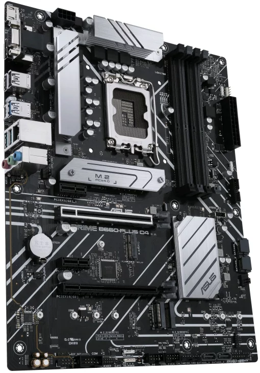 Материнcька плата ASUS PRIME B660-PLUS D4 s1700 B660 4xDDR4 M.2 HDMI DP D-Sub ATX
