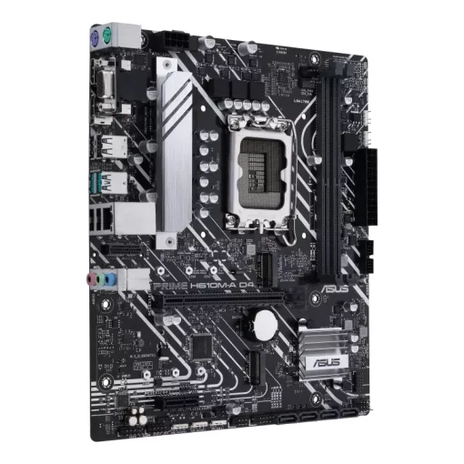 Материнcька плата ASUS PRIME H610M-A D4-CSM s1700 H610 2xDDR4 M.2 HDMI D-Sub DP mATX