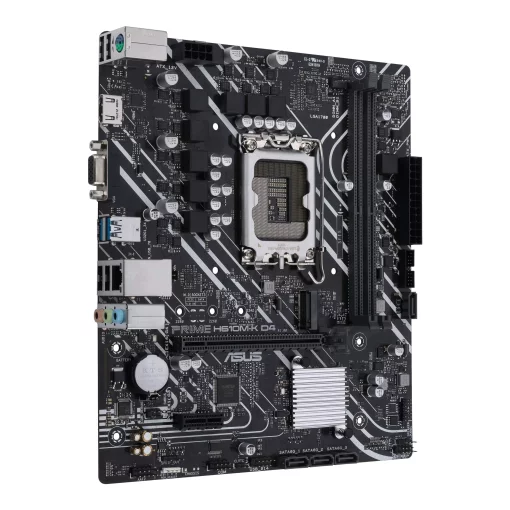 Материнcька плата ASUS PRIME H610M-K D4 s1700 H610 2xDDR4 M.2 HDMI D-Sub mATX