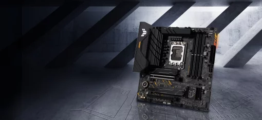 Материнcька плата ASUS TUF GAMING B660M-PLUS WIFI s1700 B660 4xDDR5 M.2 HDMI DP Wi-Fi BT mATX