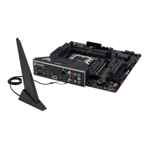 Материнcька плата ASUS TUF GAMING B660M-PLUS WIFI s1700 B660 4xDDR5 M.2 HDMI DP Wi-Fi BT mATX