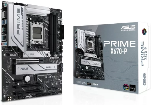 Материнcька плата ASUS PRIME X670-P sAM5 X670 4xDDR5 M.2 DP HDMI ATX