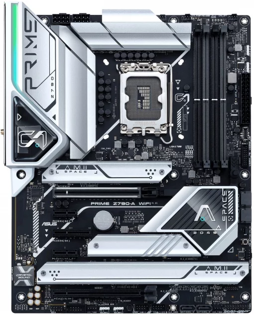 Материнcька плата ASUS PRIME Z790-A WIFI s1700 Z790 4xDDR5 M.2 HDMI DP Wi-Fi BT ATX білий