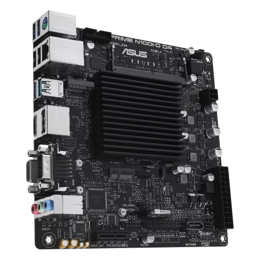 Материнська плата ASUS PRIME N100I-D D4-CSM CPU Intel N100 Quad-Core 2.0GHz 1xDDR4 SO-DIMM D-Sub HDMI DP Com mITX