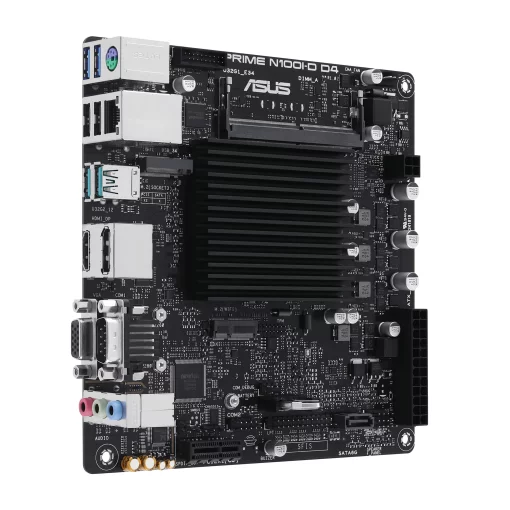 Материнська плата ASUS PRIME N100I-D D4-CSM CPU Intel N100 Quad-Core 2.0GHz 1xDDR4 SO-DIMM D-Sub HDMI DP Com mITX