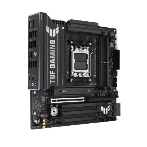 Материнcька плата ASUS TUF GAMING B850M-PLUS sAM5 B850 4xDDR5 M.2 HDMI DP mATX
