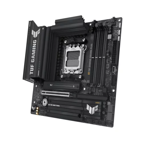 Материнcька плата ASUS TUF GAMING B850M-PLUS sAM5 B850 4xDDR5 M.2 HDMI DP mATX