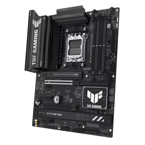 Материнcька плата ASUS TUF GAMING B850-PLUS WIFI sAM5 B850 4xDDR5 M.2 HDMI DP WiFi BT ATX