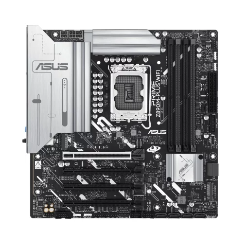 Материнcька плата ASUS PRIME Z890M-PLUS WIFI s1851 Z890 4xDDR5 M.2 HDMI DP Wi-Fi BT mATX