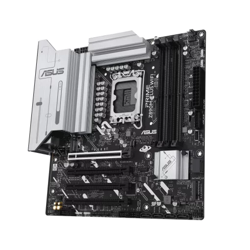 Материнcька плата ASUS PRIME Z890M-PLUS WIFI s1851 Z890 4xDDR5 M.2 HDMI DP Wi-Fi BT mATX