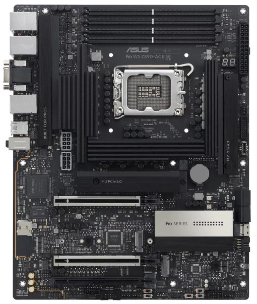 Материнcька плата ASUS PRO WS Z890-ACE SE s1851 Z890 4xDDR5 M.2 HDMI USB Type-C D-Sub Wi-Fi BT ATX