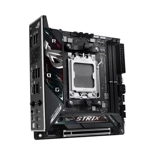 Материнcька плата ASUS ROG STRIX B850-I GAMING WIFI sAM5 B850 2xDDR5 M.2 HDMI USB Type-C WiFi BT mITX