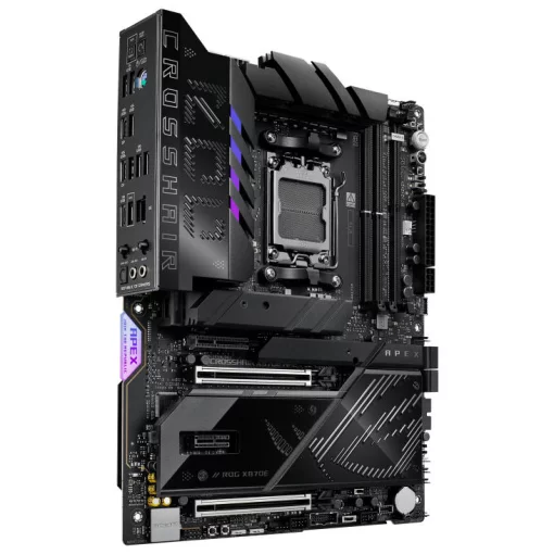 Материнcька плата ASUS ROG CROSSHAIR X870E APEX sAM5 X870E 2xDDR5 M.2 USB Type-C WiFi BT ATX