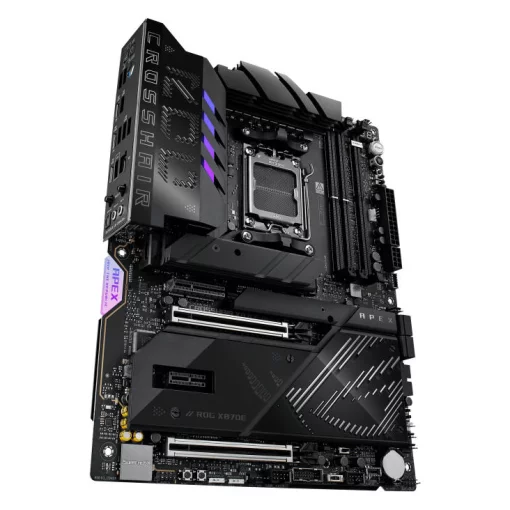 Материнcька плата ASUS ROG CROSSHAIR X870E APEX sAM5 X870E 2xDDR5 M.2 USB Type-C WiFi BT ATX