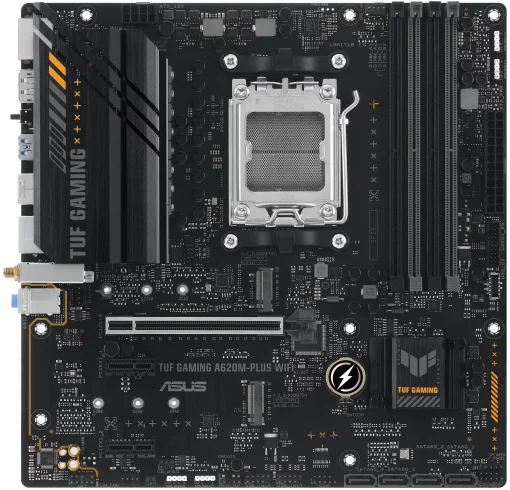 Материнcька плата ASUS A620M-F GAMING WIFI sAM5 A620 2xDDR5 HDMI Wi-Fi BT mATX