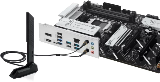 Материнcька плата ASUS B650E MAX GAMING WIFI sAM5 B650 4xDDR5 M.2 HDMI DP ATX