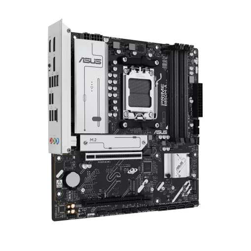 Материнcька плата ASUS PRIME B850M-A-CSM sAM5 B850 4xDDR5 M.2 HDMI DP mATX
