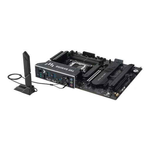 Материнcька плата ASUS TUF GAMING X870E-PLUS WIFI7 sAM5 X870E 4xDDR5 M.2 HDMI WiFi BT ATX