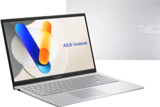 Ноутбук ASUS Vivobook 15 X1504VA-BQ2467 15.6" FHD IPS, Intel i3-1315U, 8GB, F512GB, UMA, NoOS, Сріблястий
