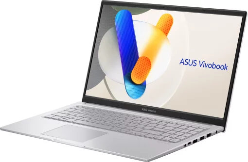 Ноутбук ASUS Vivobook 15 X1504VA-BQ2467 15.6" FHD IPS, Intel i3-1315U, 8GB, F512GB, UMA, NoOS, Сріблястий
