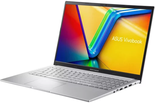 Ноутбук ASUS Vivobook 15 X1502VA-BQ490 15.6" FHD IPS, Intel i7-13620H, 16GB, F512GB, UMA, NoOS, Сріблястий