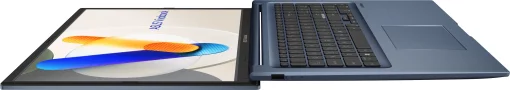 Ноутбук ASUS Vivobook 17 X1704VA-AU455 17.3" FHD IPS, Intel 5 120U, 16GB, F512GB, UMA, NoOS, Блакитний