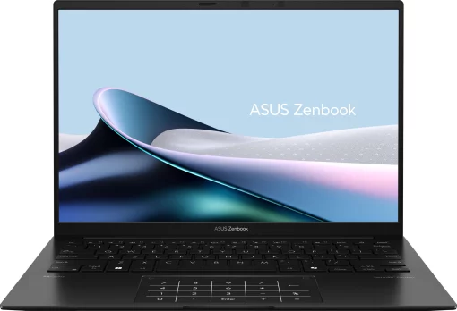 Ноутбук ASUS Zenbook 14 UM3406KA-QD025 14" WUXGA OLED, AMD AI 5 340, 16GB, F512GB, UMA, NoOS, Чорний