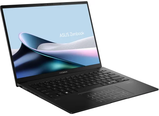Ноутбук ASUS Zenbook 14 UM3406KA-QD160 14" WUXGA OLED, AMD AI 7 350, 32GB, F1TB, UMA, noOS, Чорний